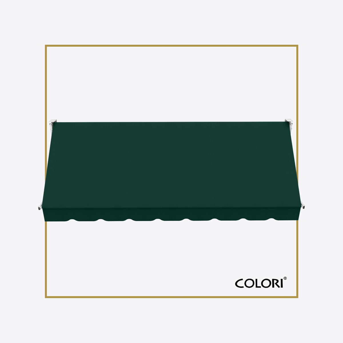 Copertină cu brațe coborâtoare Clasic Forest Green