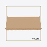 Copertină cu brațe coborâtoare Clasic Sesame Beige