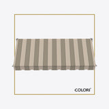 Copertină cu brațe coborâtoare Clasic Elegant Ray Chocolate