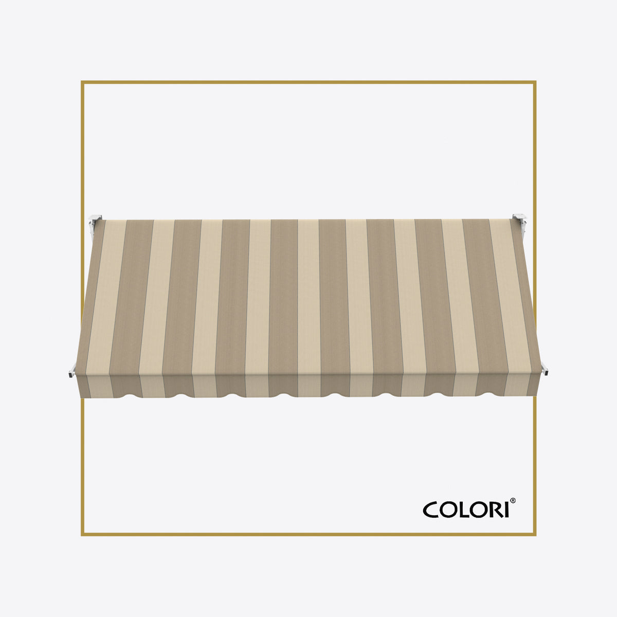 Copertină cu brațe coborâtoare clasică Hardelot Beige