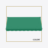 Copertină cu brațe căzătoare clasică Patio Green