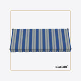 Copertină cu brațe căzătoare Clasic Marina Blue