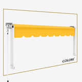 Copertină cu braț cădere clasică Marigold Yellow
