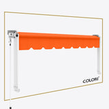 Copertină cu braț cădere clasic Goldfish Orange