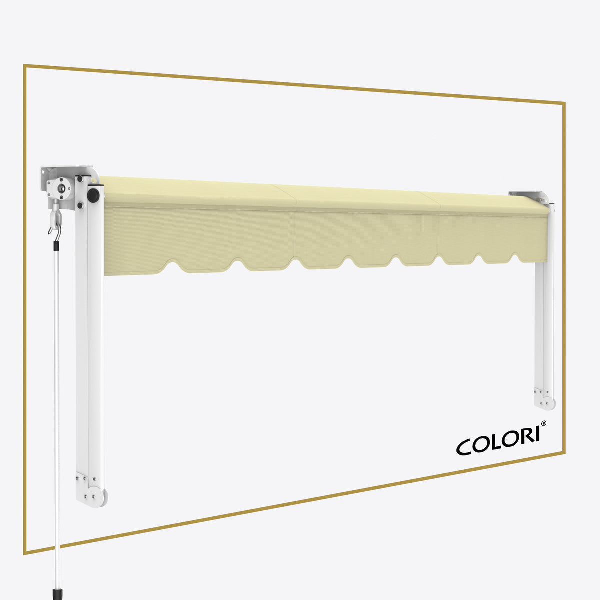 Copertină cu braț cădere clasică Limonetto