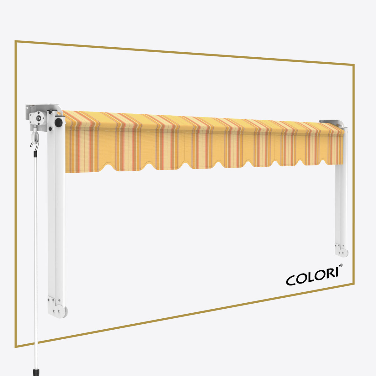 Copertină cu brațe căzătoare Clasic Chicago June