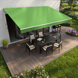 Copertină cu brațe articulate ECO Parrot Green