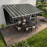 Copertină cu brațe articulate ECO Pebble Grey