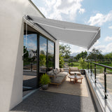 Copertină cu brațe articulate ECO Marble Grey