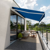Copertină cu brațe articulate ECO Yale Blue