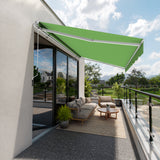 Copertină cu brațe articulate ECO Parrot Green