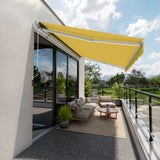 Marchiză cu brațe retractabile ECO British Yellow