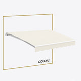 Marchiză cu brațe retractabile ECO Signal White
