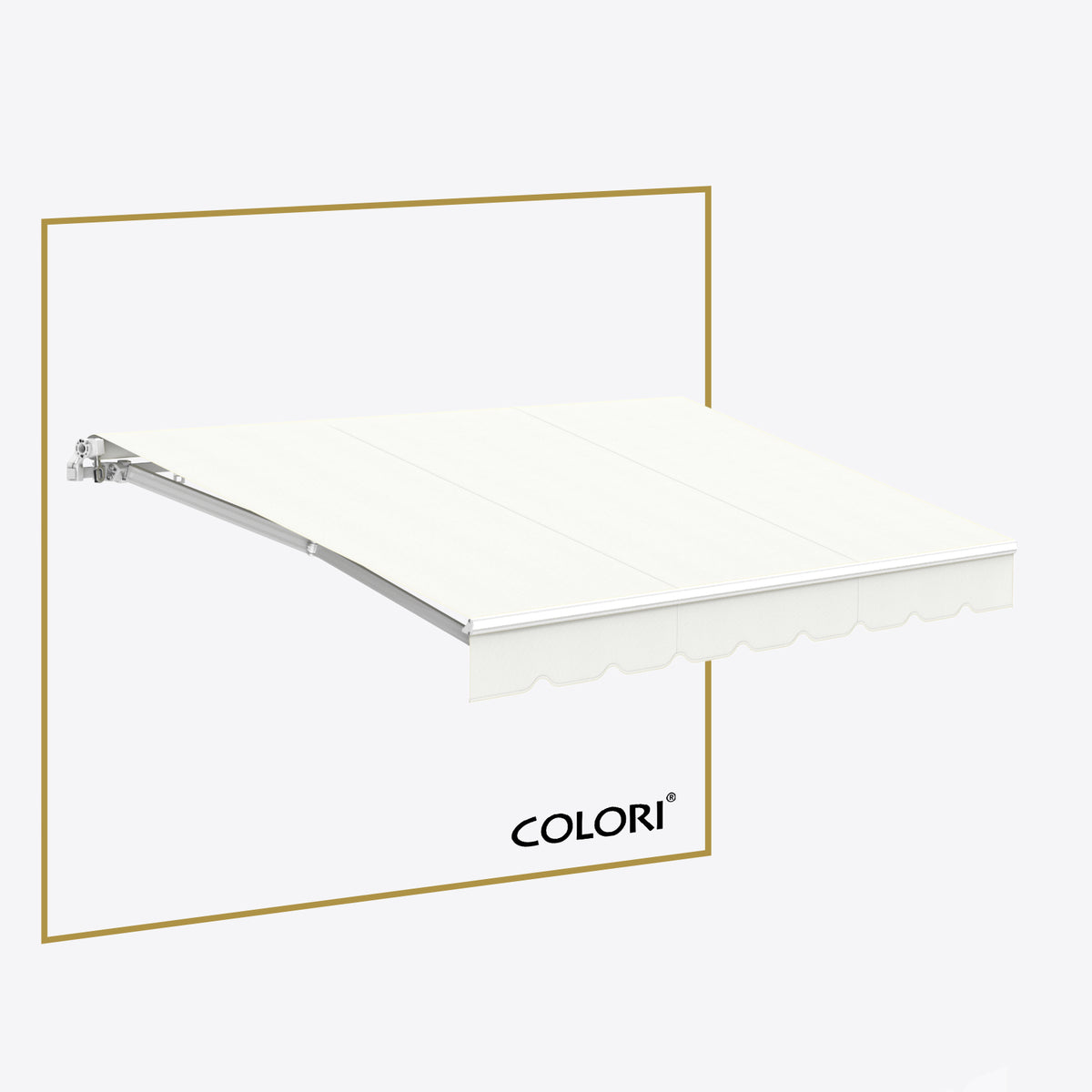 Copertină cu brațe articulate ECO Persian Taupe