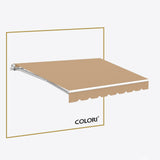 Marchiză cu braț articulat ECO Sesame Beige