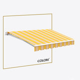Copertină cu brațe articulate ECO Marigold