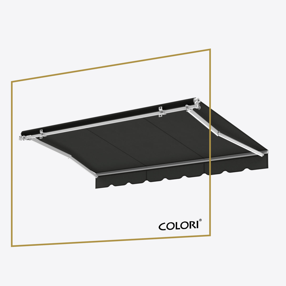 Marchiză cu brațe articulate ECO Onyx Black