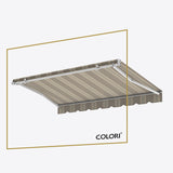 Copertină cu brațe articulate ECO Ecru Ochre