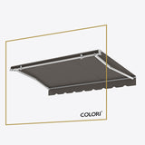 Copertină cu braț retractabil ECO Graphite