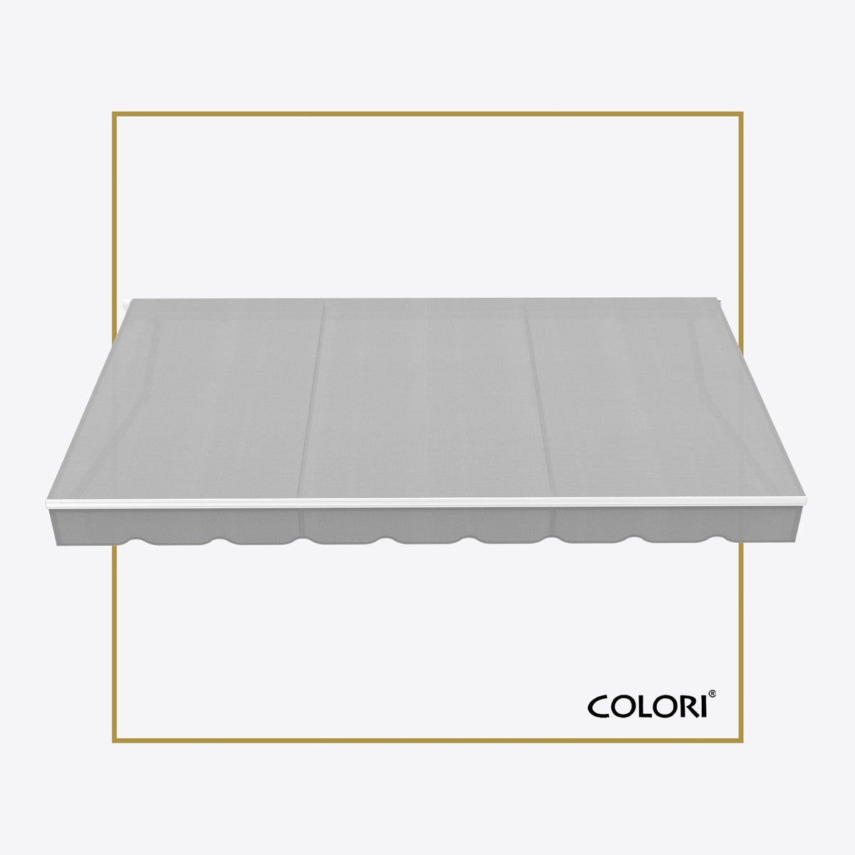 Copertină cu brațe articulate ECO Marble Grey