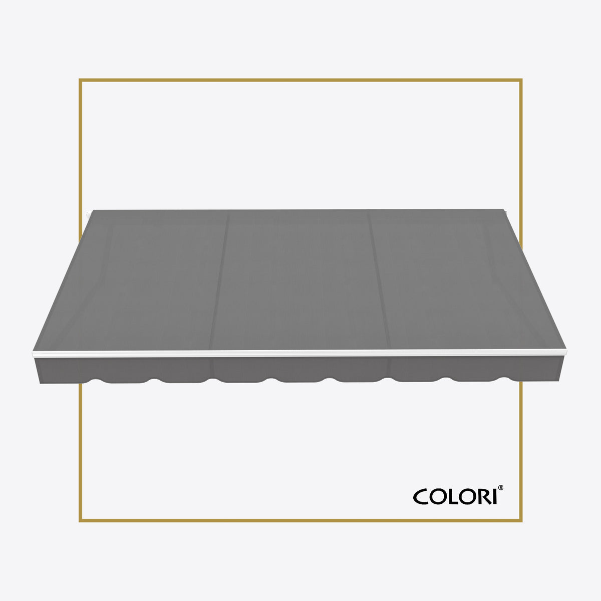 Copertină cu brațe articulate ECO Dusty Grey