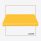 Marchiză cu brațe articulate ECO Marigold Yellow