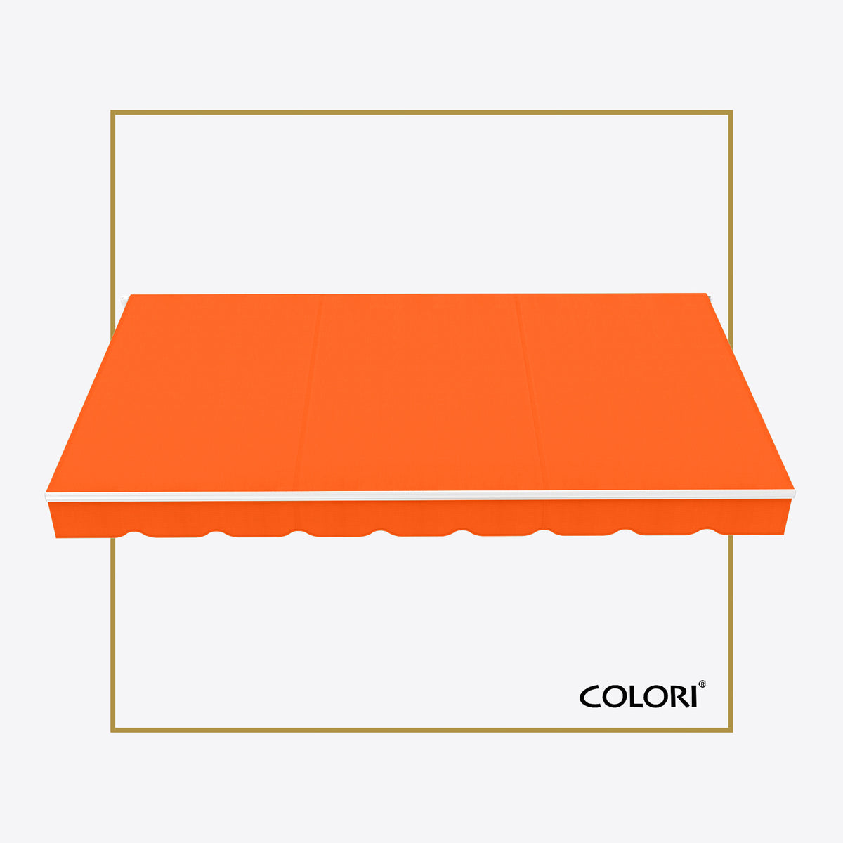 Copertină cu brațe articulate ECO Goldfish Orange