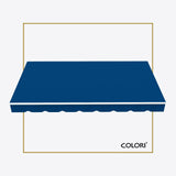 Copertină cu brațe articulate ECO Yale Blue