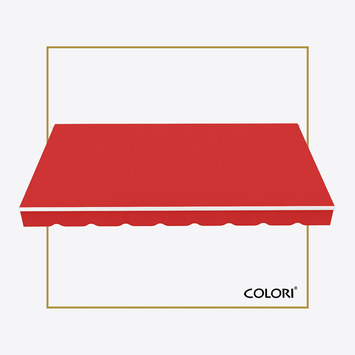 Copertină cu brațe articulate ECO Scarlet Red