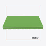 Copertină cu brațe articulate ECO Parrot Green