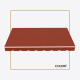 Copertină cu brațe articulate ECO Brick