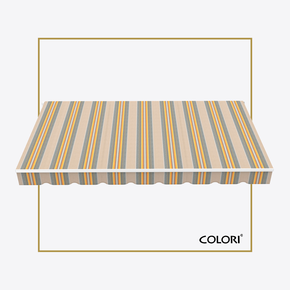 Marchiză cu brațe articulate ECO Rye Yellow