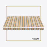 Marchiză cu brațe articulate ECO Rye Yellow