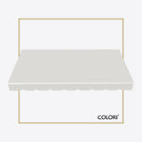 Copertină cu brațe articulate ECO Mist Grey