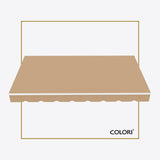 Marchiză cu braț articulat ECO Sesame Beige