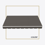 Copertină cu braț retractabil ECO Graphite