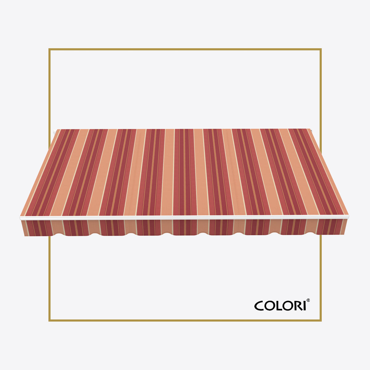 Copertină cu braț retractabil ECO Sienne Rouge