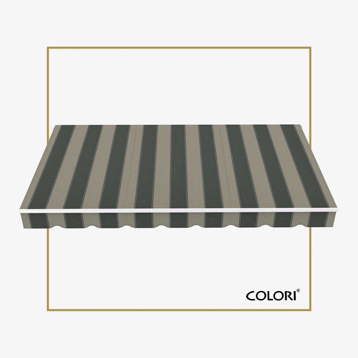 Copertină cu brațe articulate ECO Pebble Grey