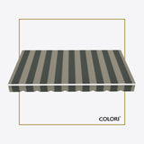 Copertină cu brațe articulate ECO Pebble Grey