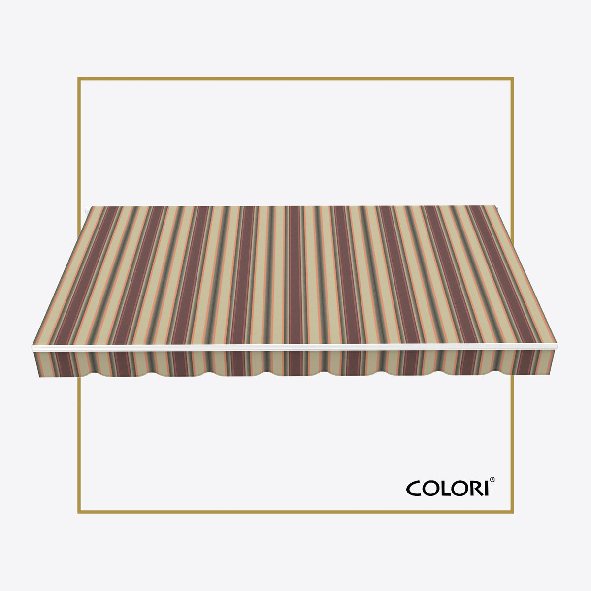 Copertină cu brațe articulate ECO Warm Riviera