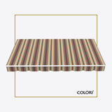 Copertină cu brațe articulate ECO Warm Riviera