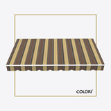 Marchiză cu brațe retractabile ECO Cocoa Shades