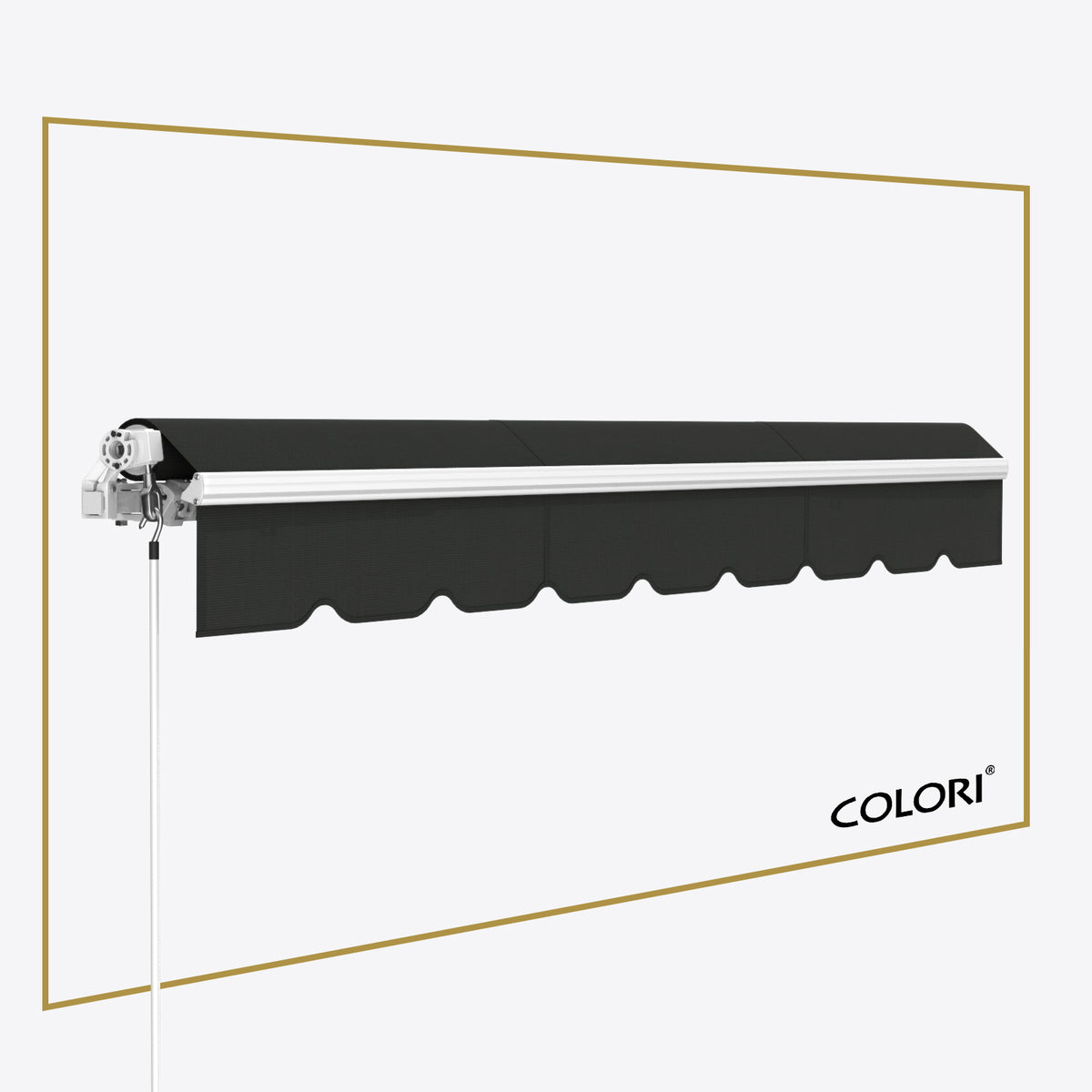 Marchiză cu brațe articulate ECO Onyx Black