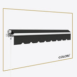 Marchiză cu brațe articulate ECO Onyx Black