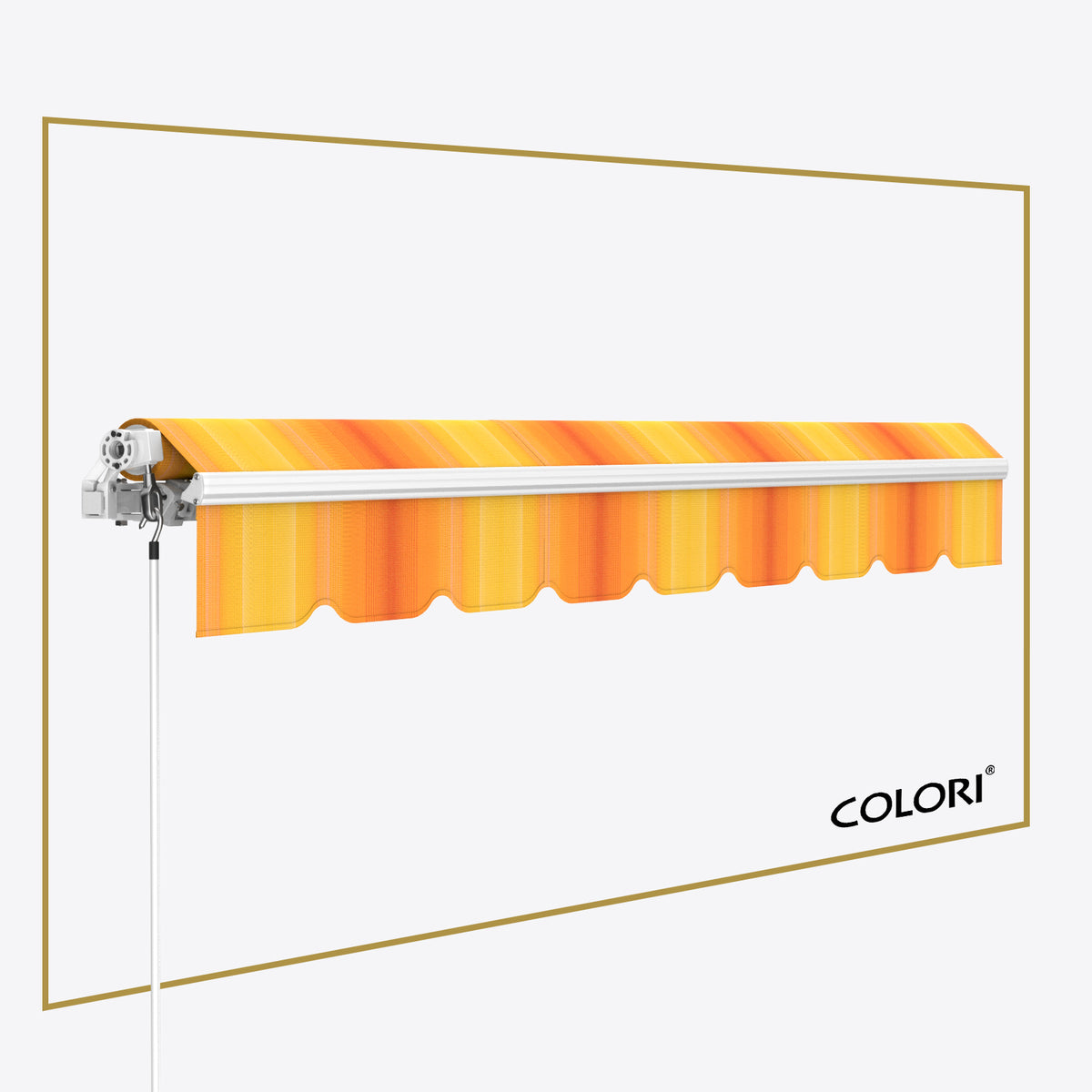 Marchiză cu brațe articulate ECO Sunburst