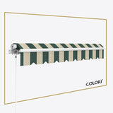 Copertină cu brațe articulate ECO Forest Rye