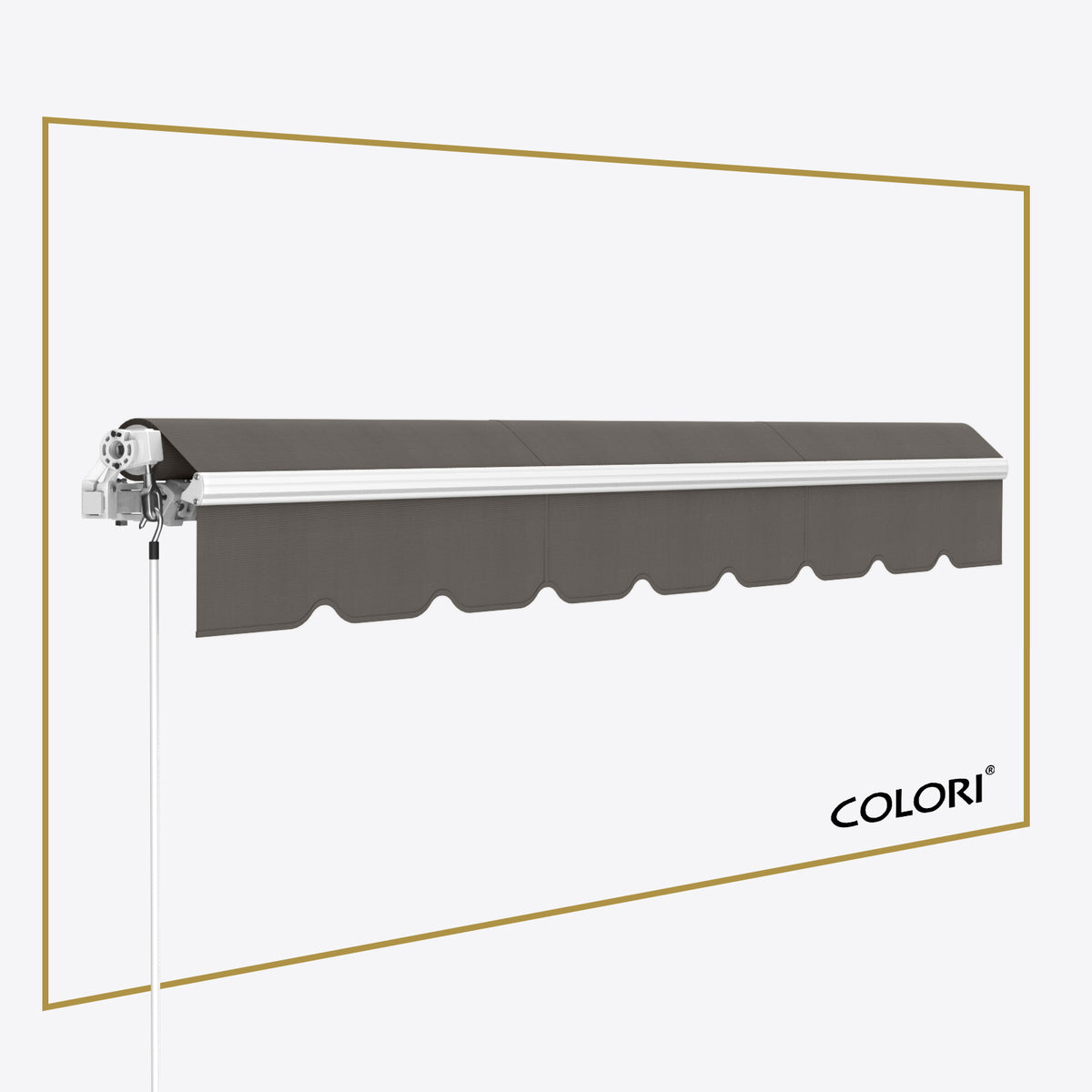 Copertină cu braț retractabil ECO Graphite