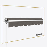 Copertină cu braț retractabil ECO Graphite