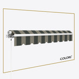 Copertină cu brațe articulate ECO Pebble Grey