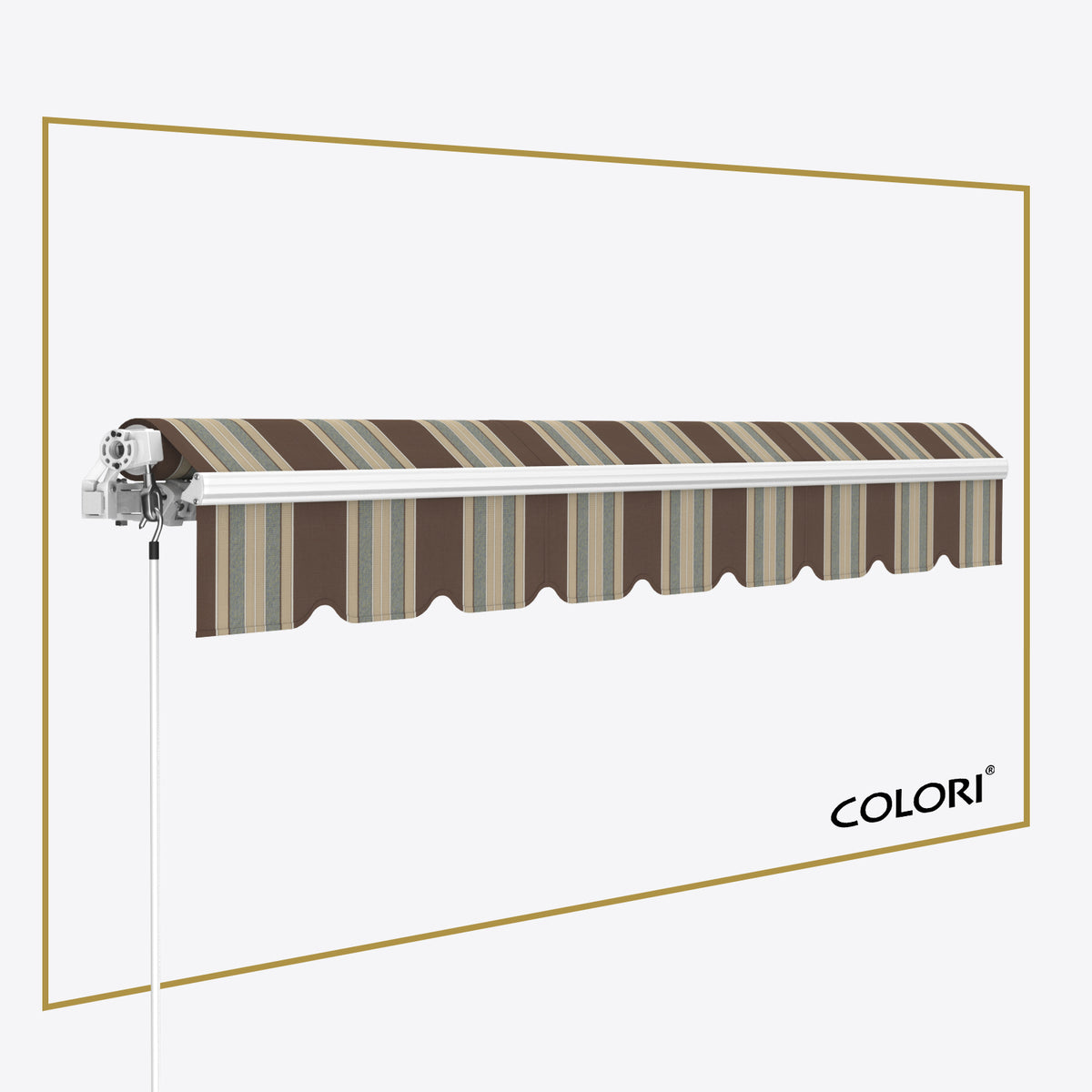 Copertină cu brațe articulate ECO Gandia
